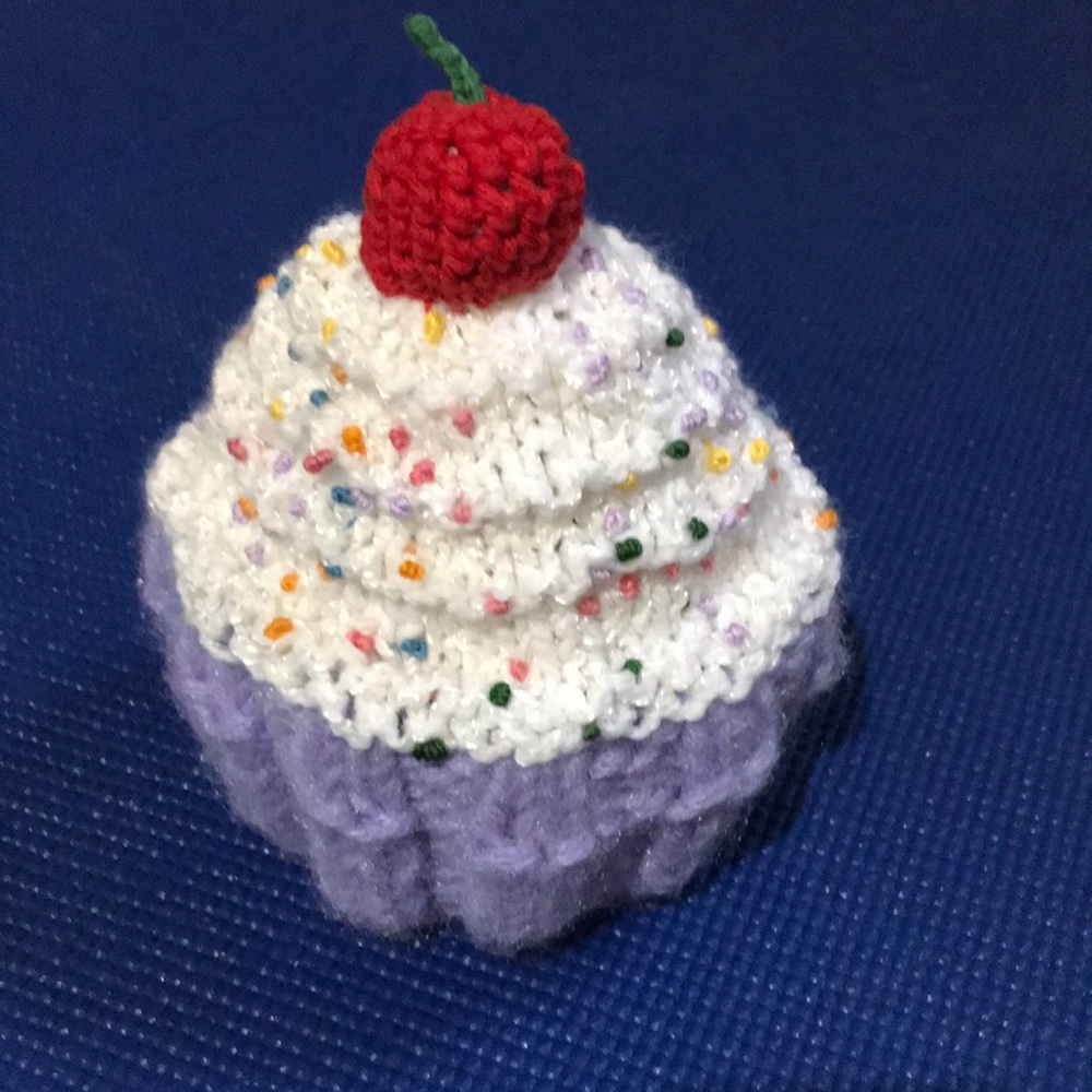!!!HP!!! Baby Hat With a Cherry on Top - Picture 1 of 4